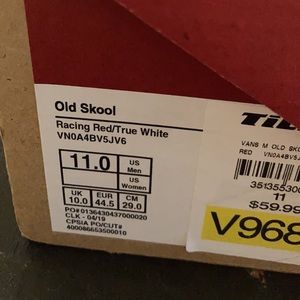 black and yellow striped vans size 11